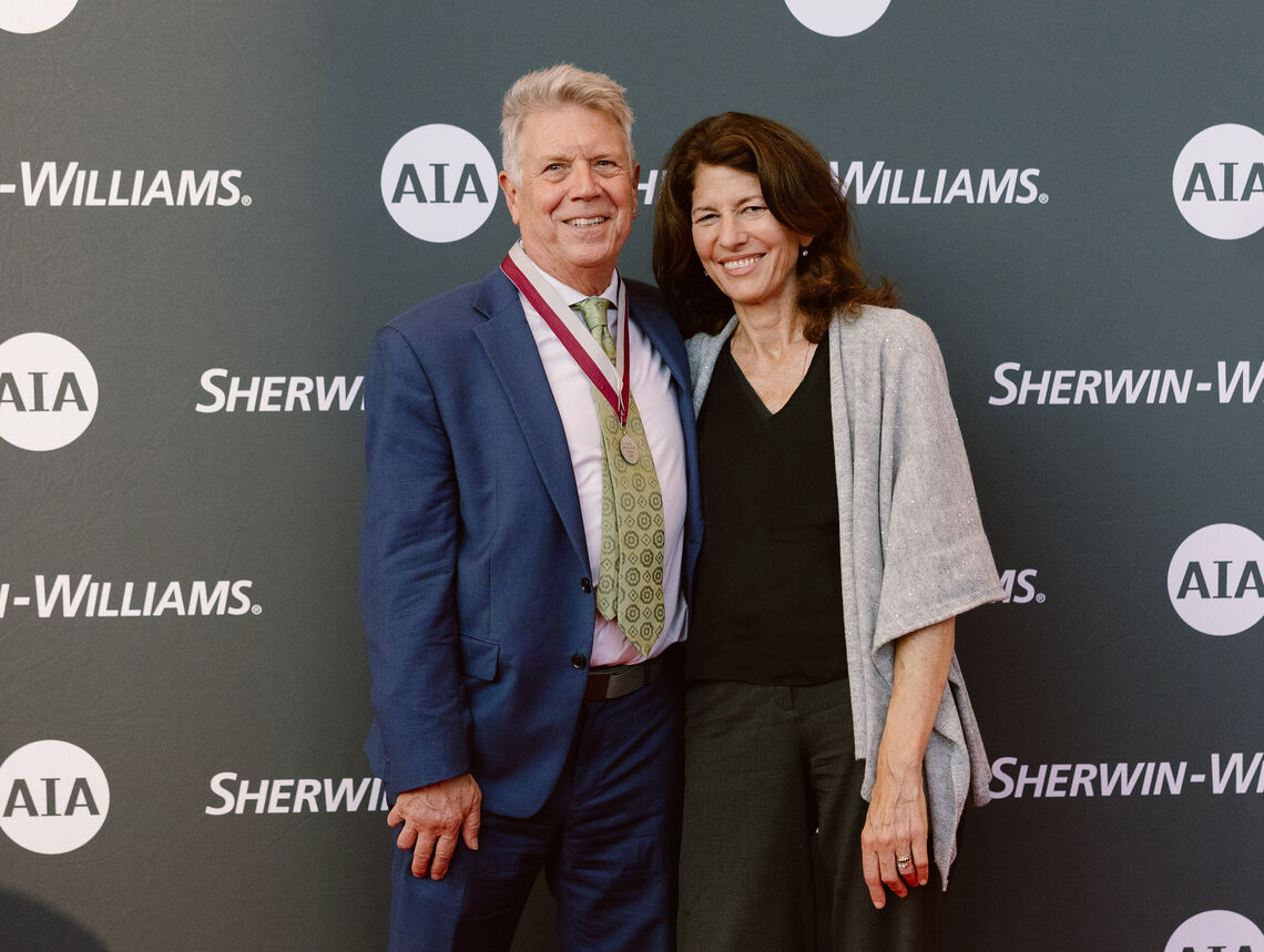 Alan at FAIA ball, credit nicole loeb