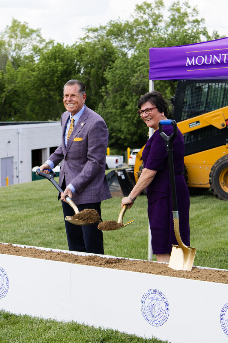 Mount Saint Joseph Academy groundbreaking